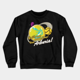 Ball Alien Planet Vacation v.2 Crewneck Sweatshirt